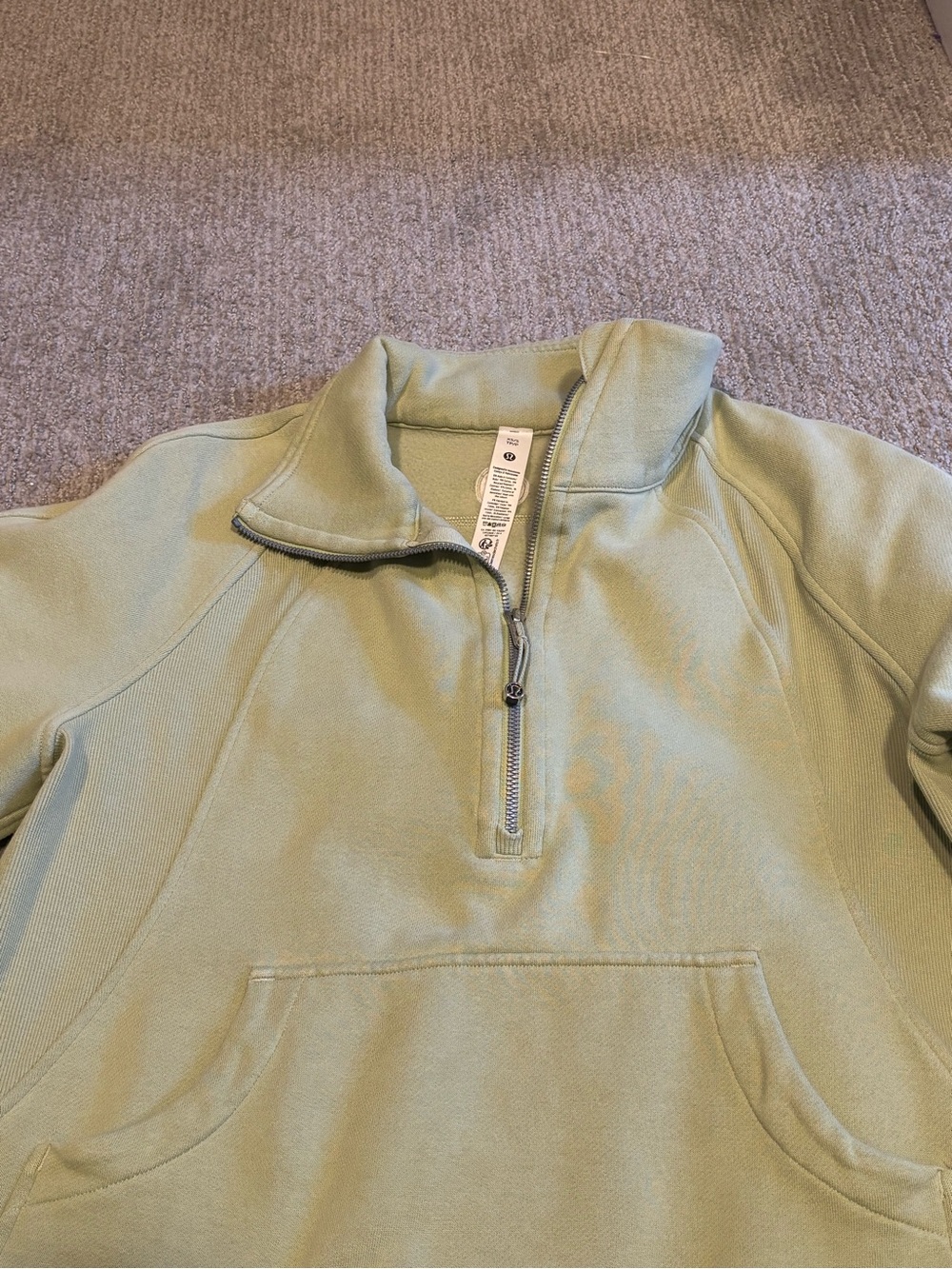 Lululemon Scuba Oversized Half-Zip Hoodie Long